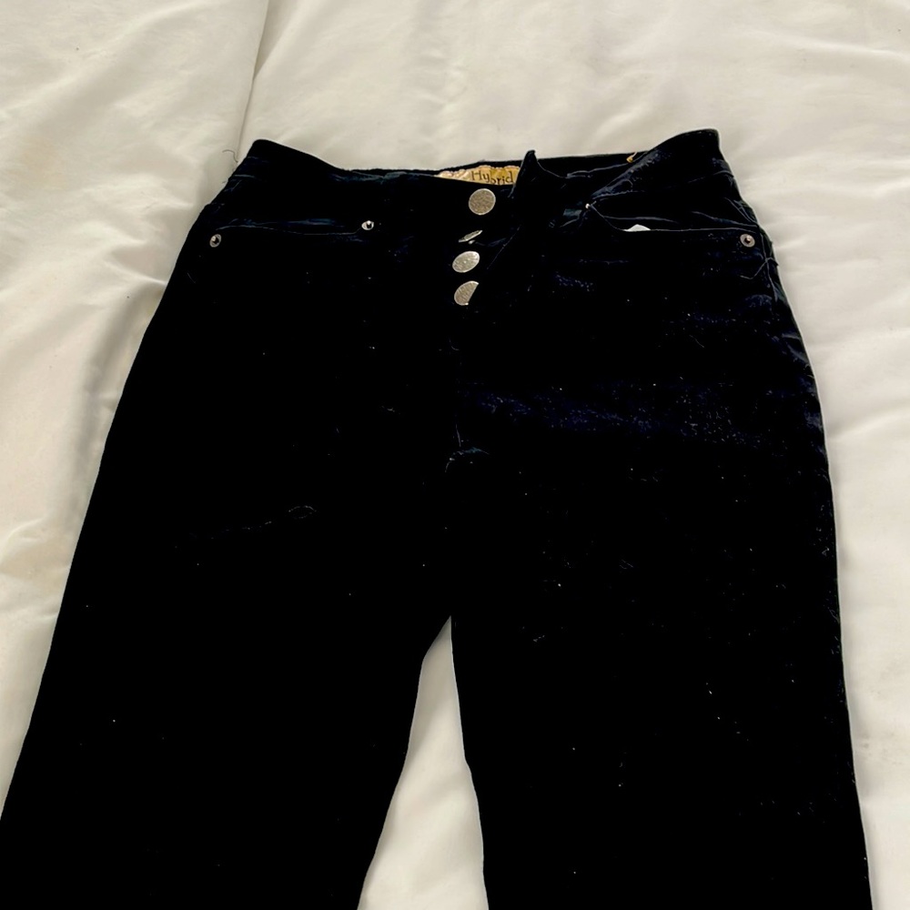 Womens black high waisted skinny jean